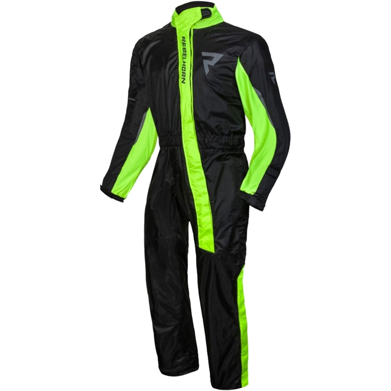 Rebelhorn kelioninis kostiumas nuo lietaus black-fluo yellow