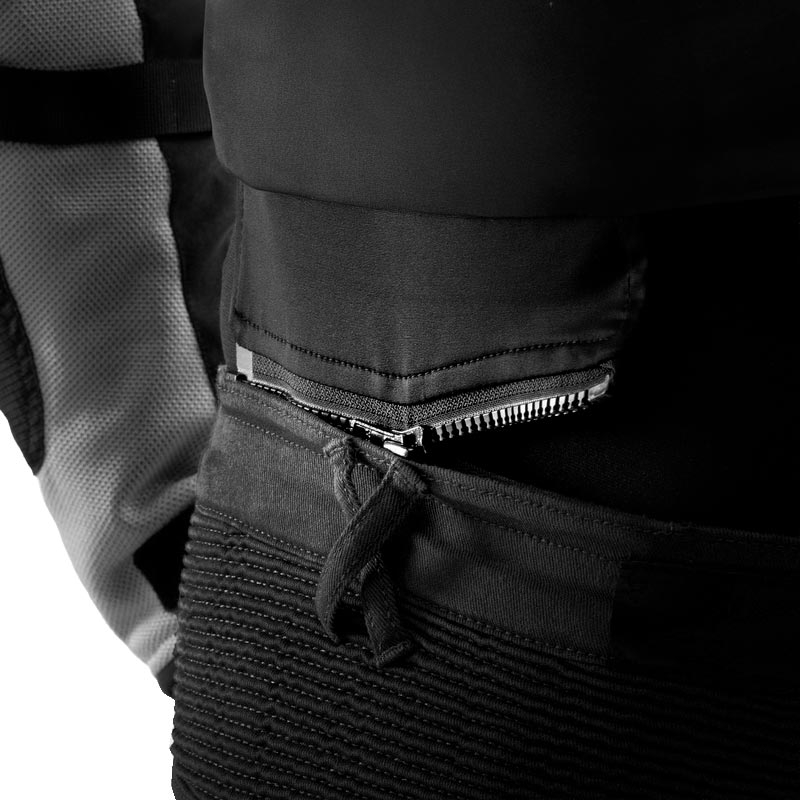 „Rebelhorn Faster“ motociklo džinsai, juodi