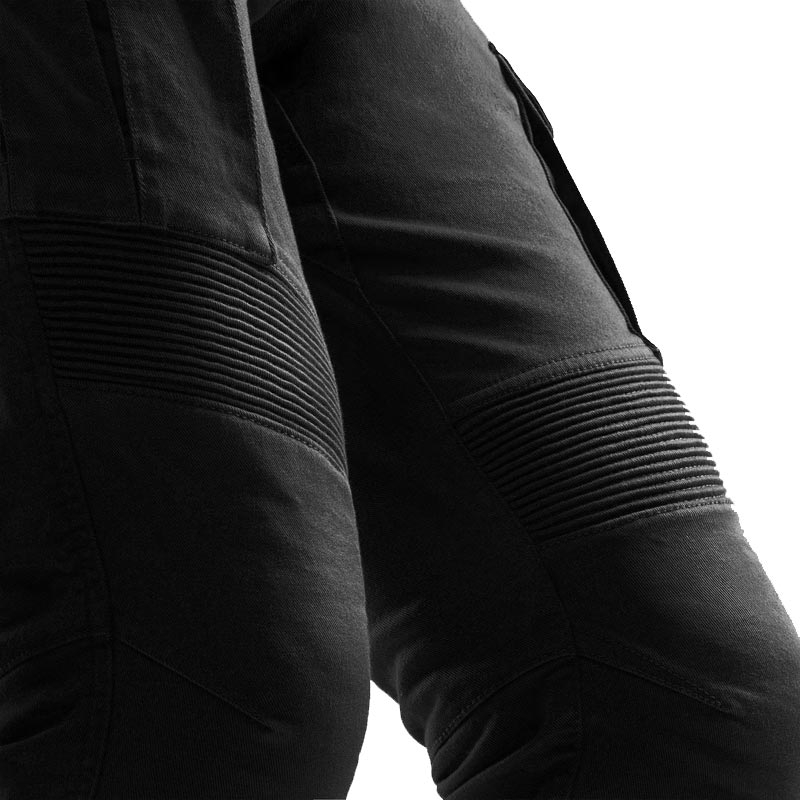 „Rebelhorn Faster“ motociklo džinsai, juodi