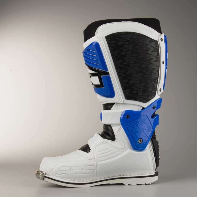 Moto boty AXO A2 bílo-modré výprodej