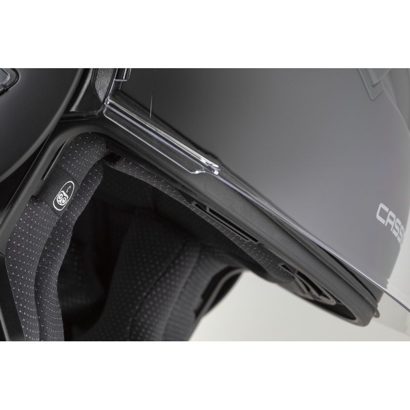 Cassida MultiFlip Solid Blackout atlenkiamas motociklo šalmas, matinės juodos-juodos spalvos