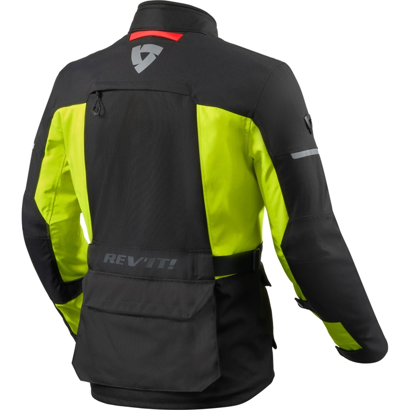 Revit Outback 5 H2O motociklo striukė juoda-fluorescencinė geltona