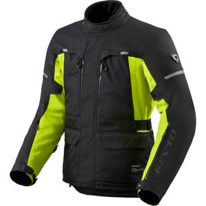 Revit Outback 5 H2O motociklo striukė juoda-fluorescencinė geltona