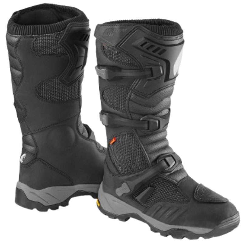 „Forma Adventure“ džiūstantys motociklo batai, juodi