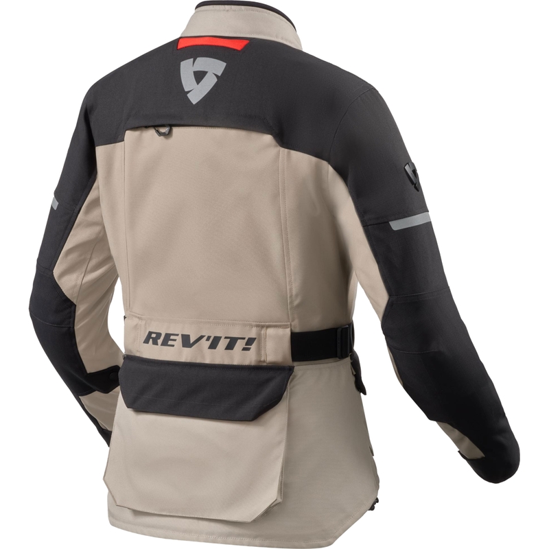 Revit Outback 5 H2O moteriška motociklo striukė, smėlio-juoda