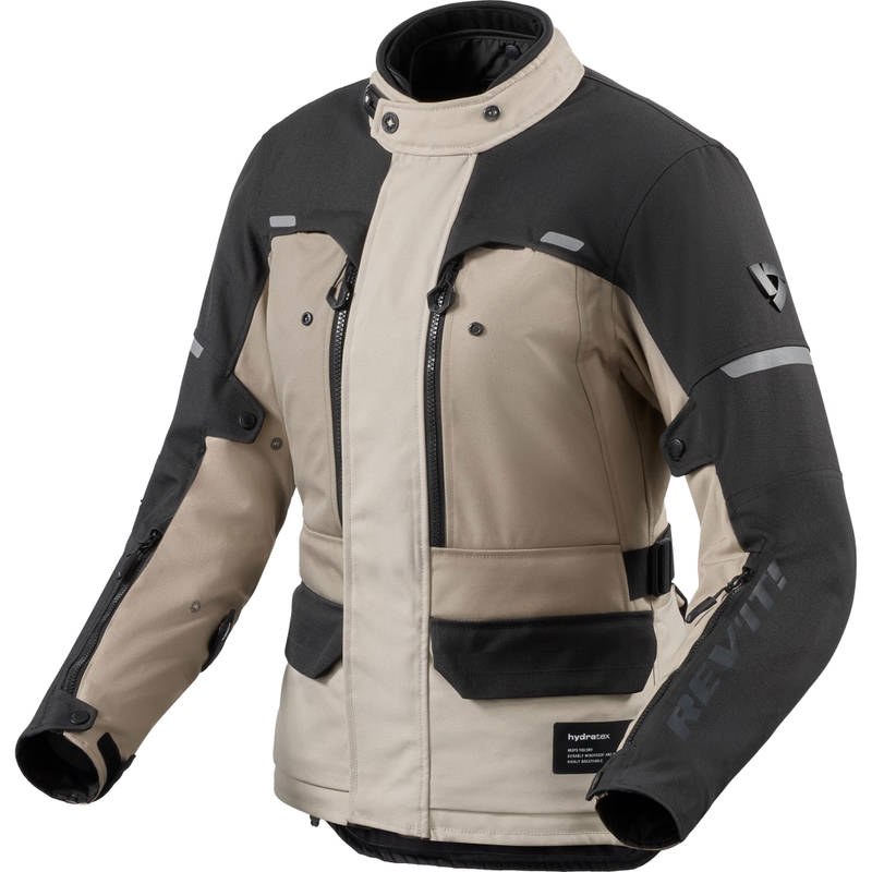 Revit Outback 5 H2O moteriška motociklo striukė, smėlio-juoda