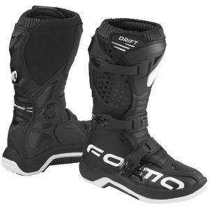 „Forma Drift“ vaikiški motociklo batai juodi