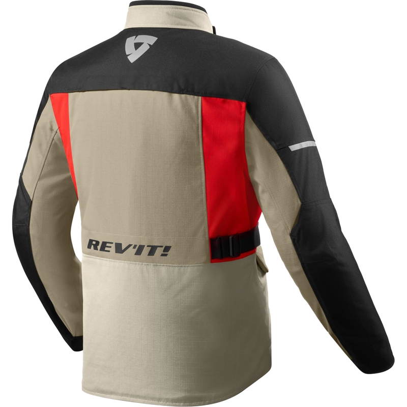Revit Convergent H2O motociklo striukė smėlio-raudona