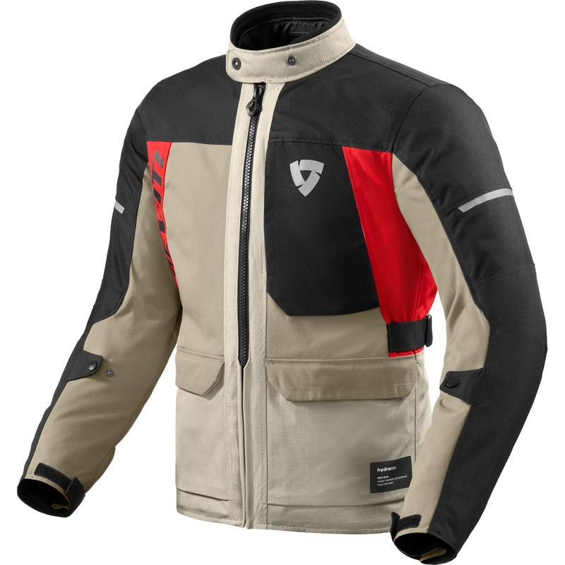 Revit Convergent H2O motociklo striukė smėlio-raudona