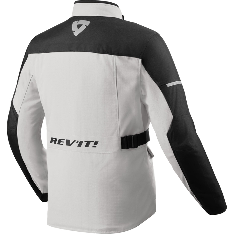 Revit Convergent H2O motociklo striukė, sidabrinė-juoda