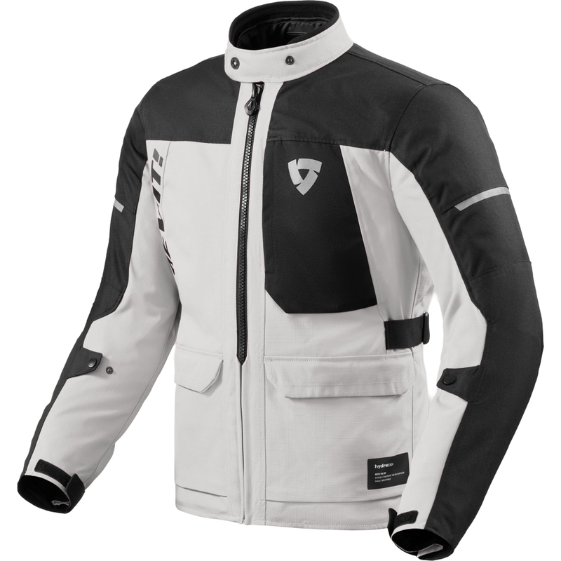 Revit Convergent H2O motociklo striukė, sidabrinė-juoda