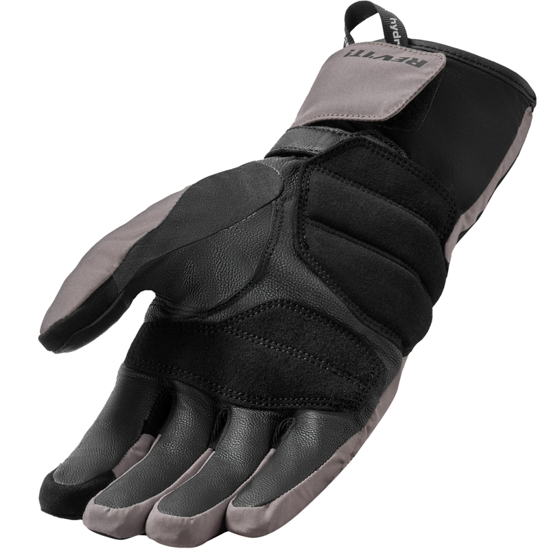 Revit Convergent H2O motociklo pirštinės pilkos-juodos