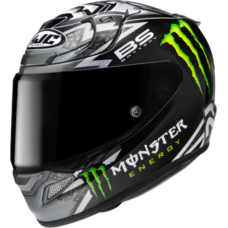 HJC RPHA 12 Quartararo Replica BL MC5 motociklo šalmas, juodas