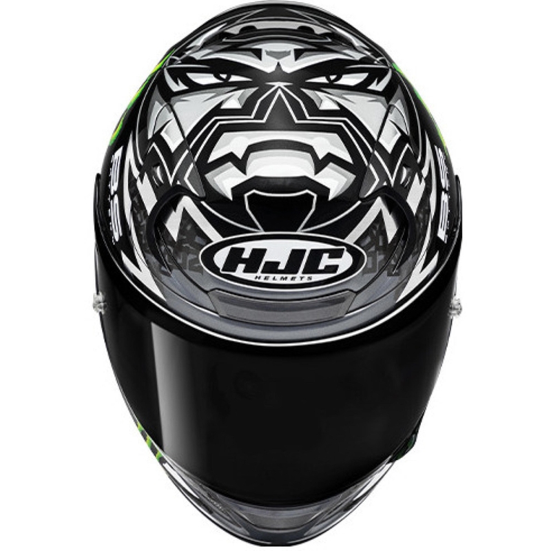 HJC RPHA 12 Quartararo Replica BL MC5 motociklo šalmas, juodas