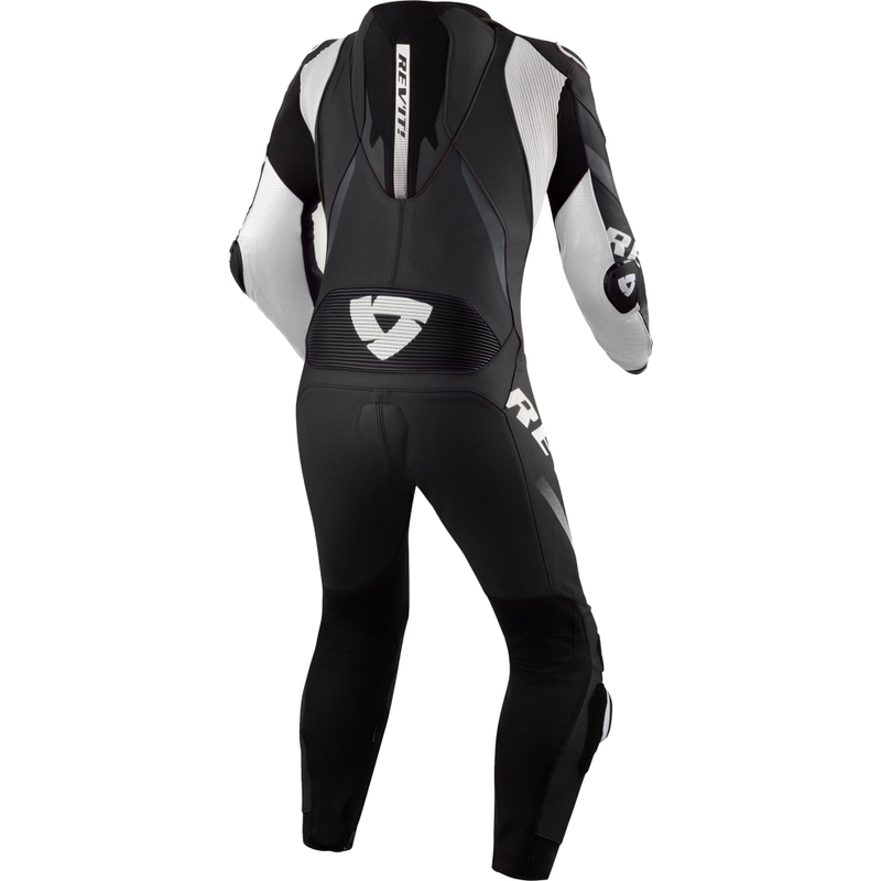 Revit One Piece Hyperspeed 3 motociklo kostiumas juodas-baltas