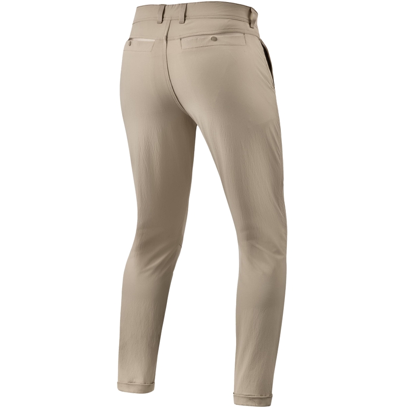 Revit Chino Terry Skinny Short motociklo kelnės, smėlio spalvos