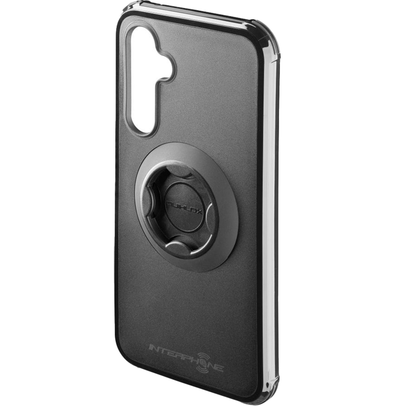Interphone QUIKLOX Tetraforce telefono dėklas, skirtas Samsung A54, juodas