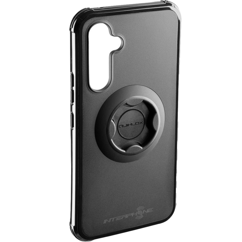 Interphone QUIKLOX Tetraforce telefono dėklas, skirtas Samsung A54, juodas