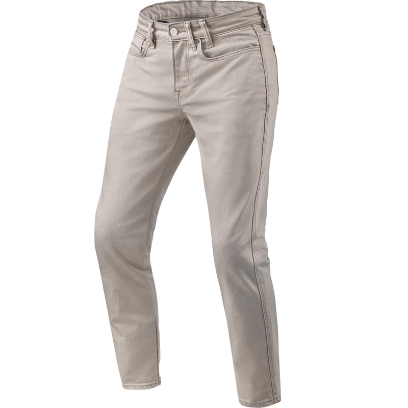 Revit Jamison Slim Extra Cropped motociklo džinsai smėlio spalvos