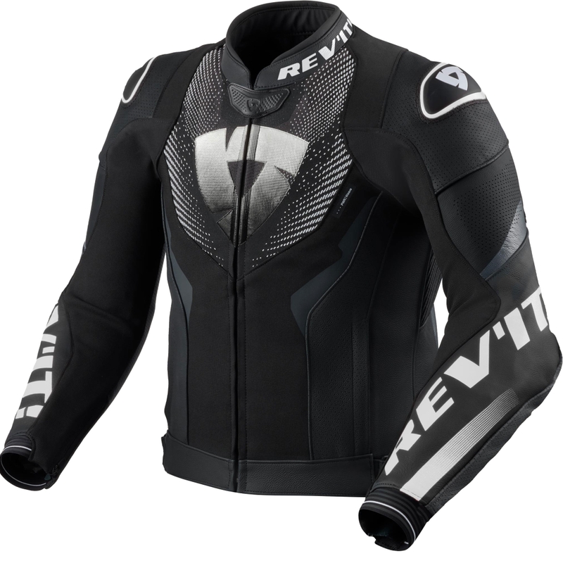Revit Hyperspeed 3 Air odinė motociklo striukė juoda-balta