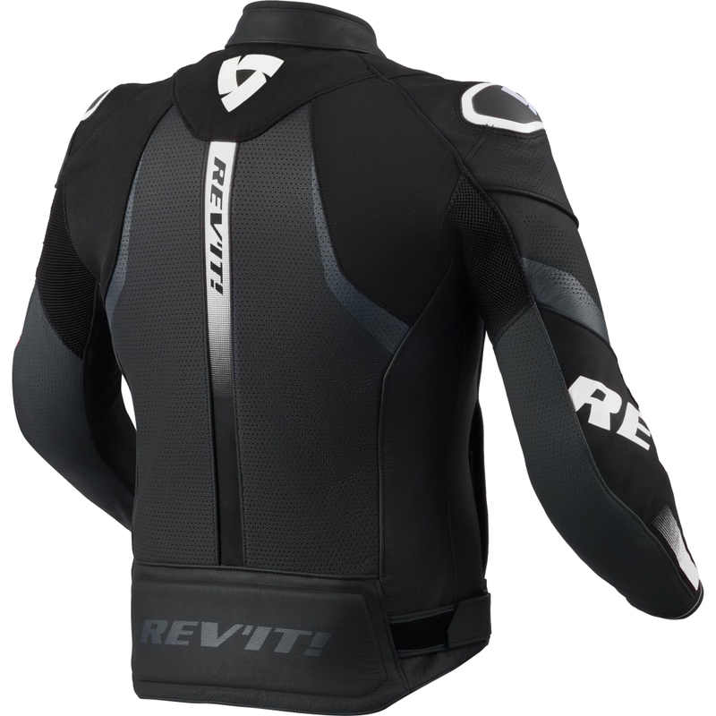 Revit Hyperspeed 3 Air odinė motociklo striukė juoda-balta