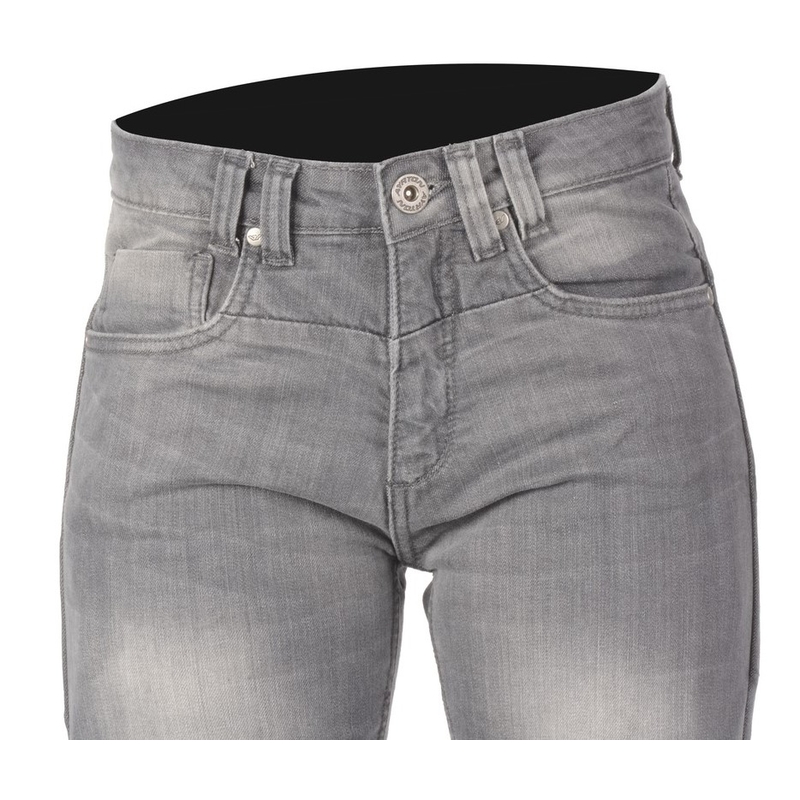Dámské jeansy na motorku Ayrton Modus šedé