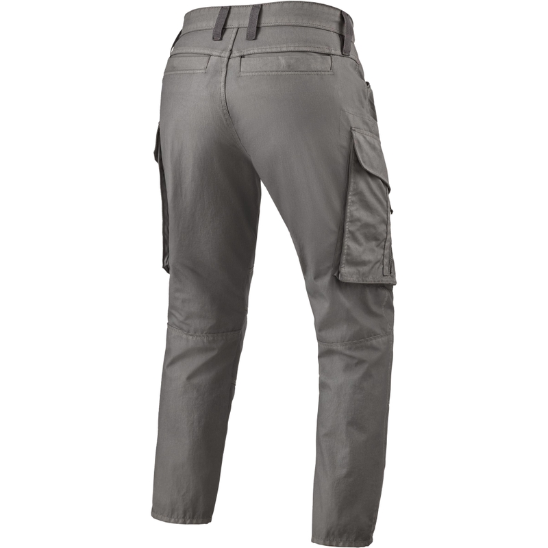 Revit Cargo Tristan Tapered ypač trumpos motociklo kelnės, pilkos