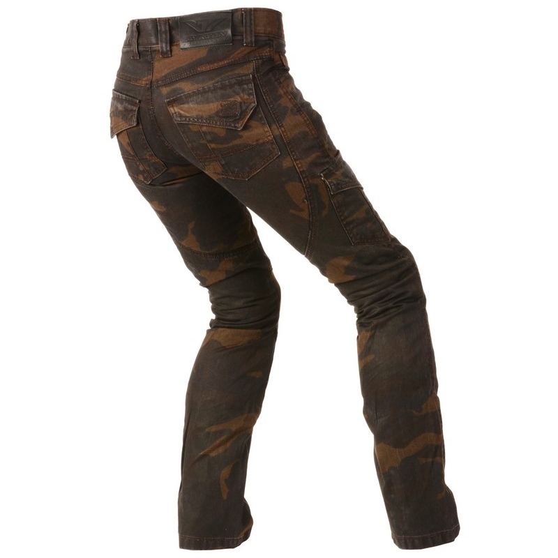 Moteriški džinsai Ayrton Camino brown camo išpardavimas