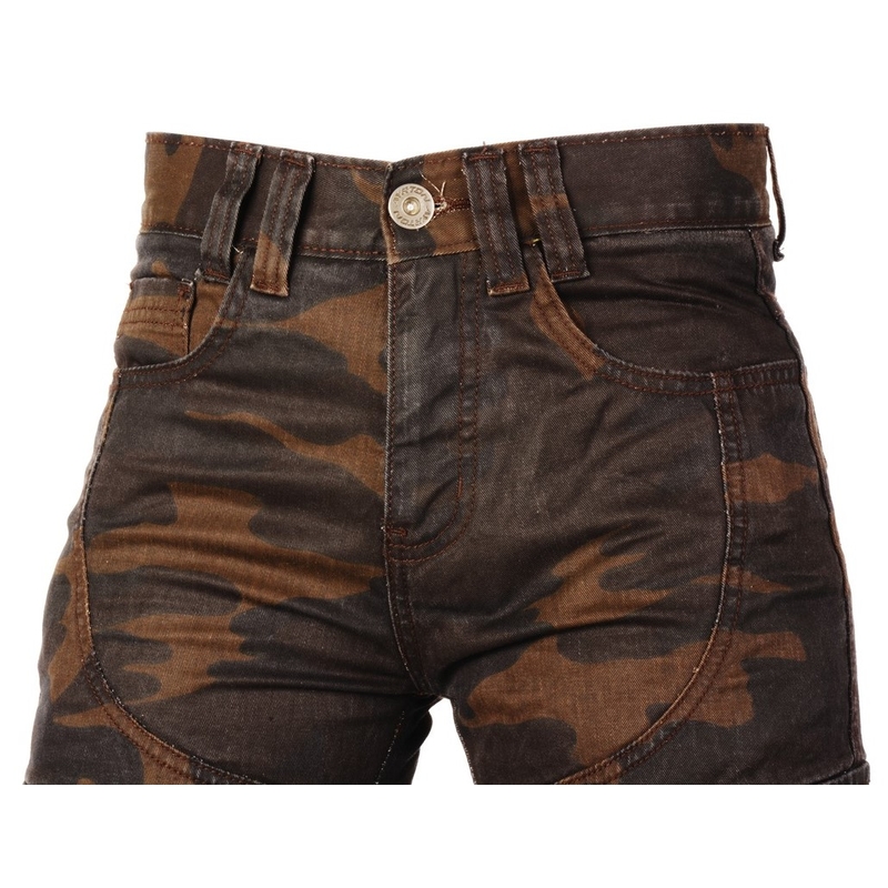 Moteriški džinsai Ayrton Camino brown camo išpardavimas