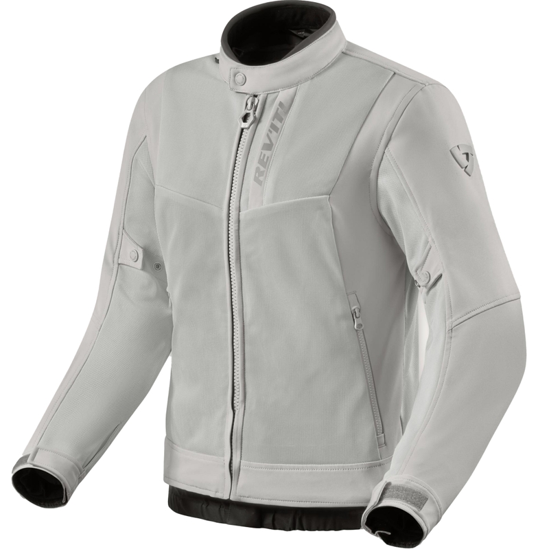 Moteriška motociklo striukė „Revit Highcrest“, sidabrinė