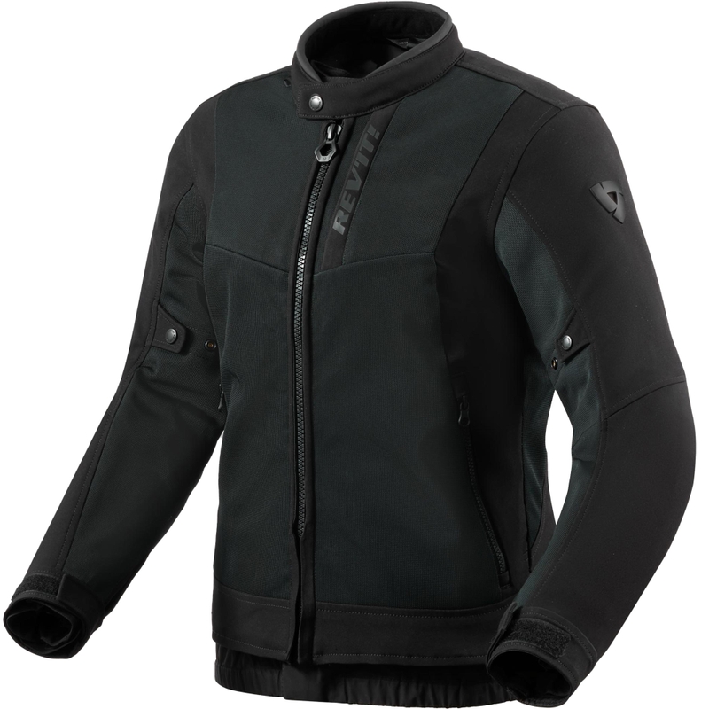 Moteriška motociklo striukė „Revit Highcrest“ juoda