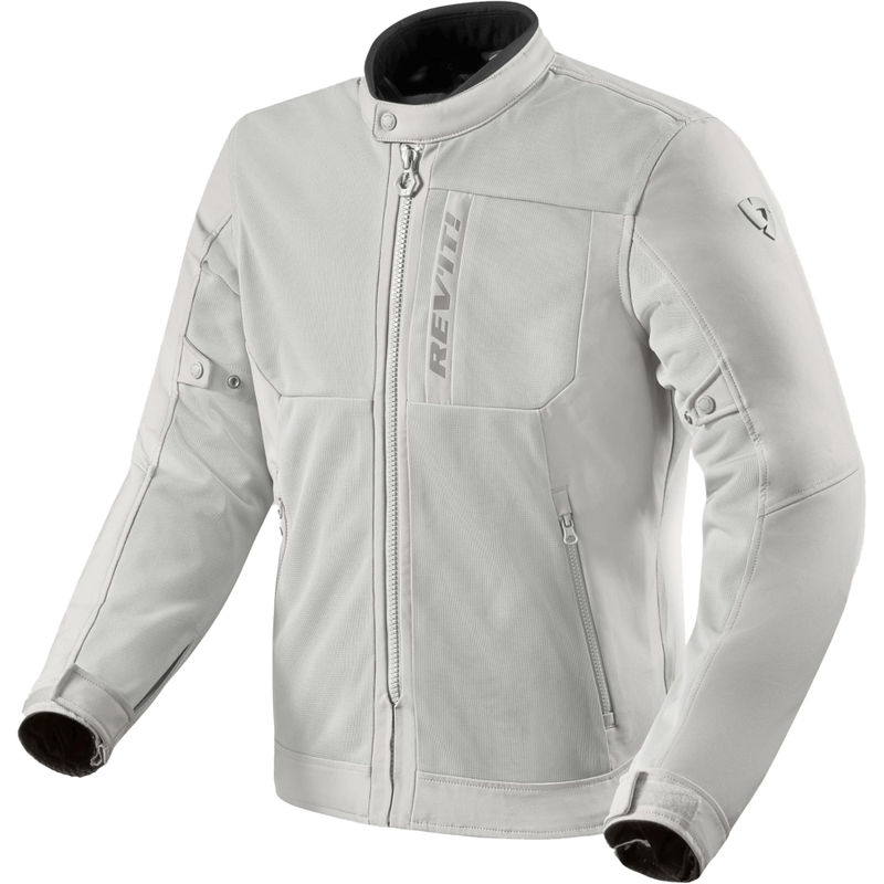 Revit Highcrest motociklo striukė, sidabrinė