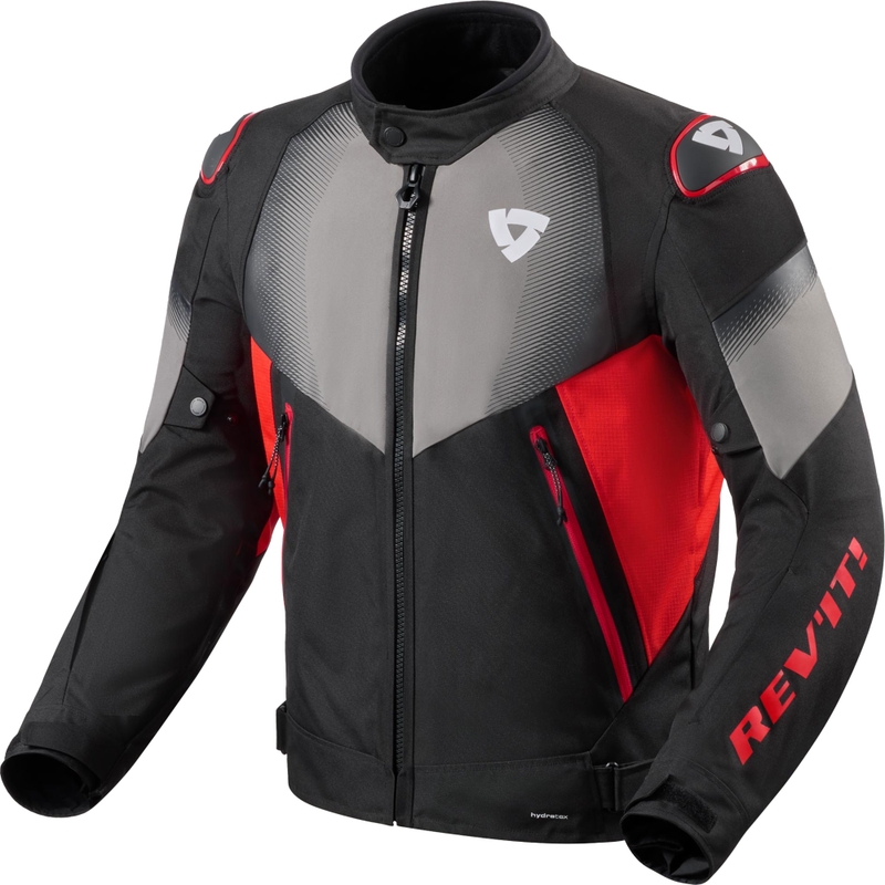 Revit Control H2O motociklo striukė juoda-raudona