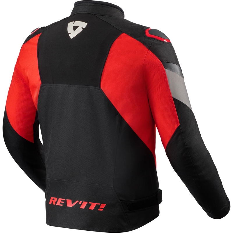Revit Control H2O motociklo striukė juoda-raudona