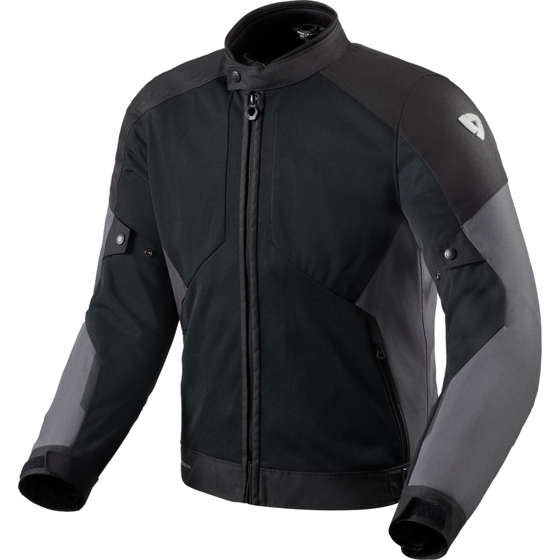 Revit Torque 3 H2O motociklo striukė juoda-antracito spalvos