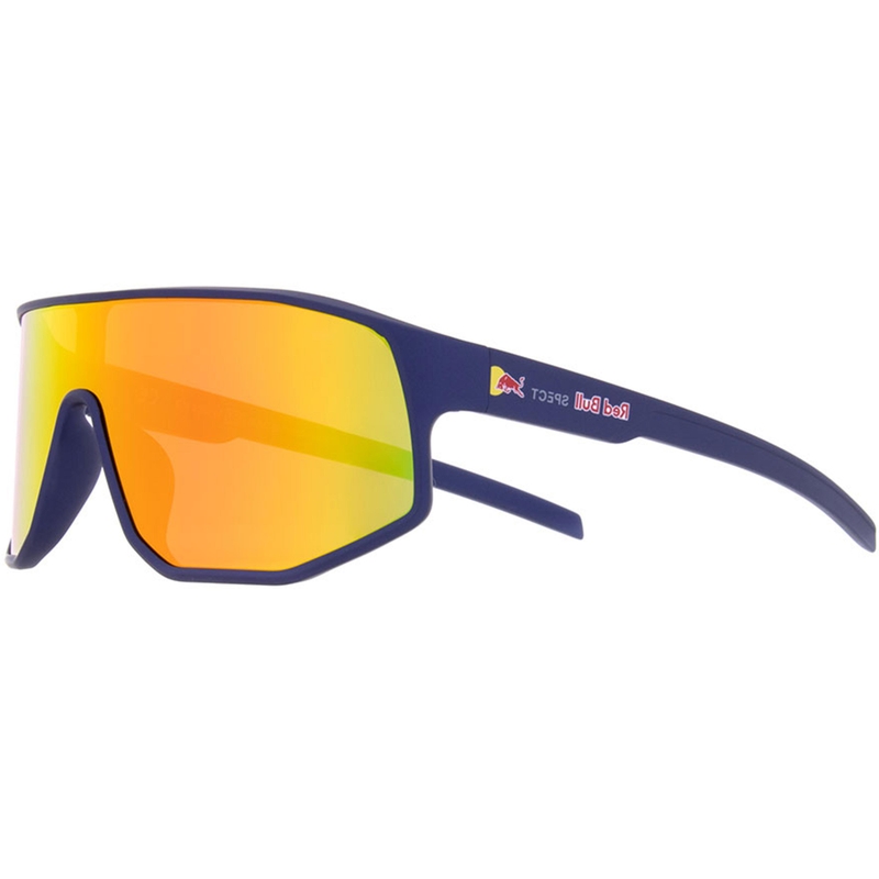 „Red Bull Spect Dash“ akiniai nuo saulės, mėlyni su oranžiniais lęšiais