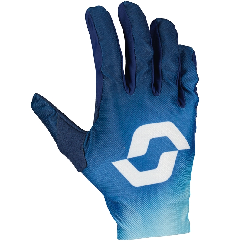 SCOTT 250 SWAP EVO motokroso pirštinės mėlynos-baltos