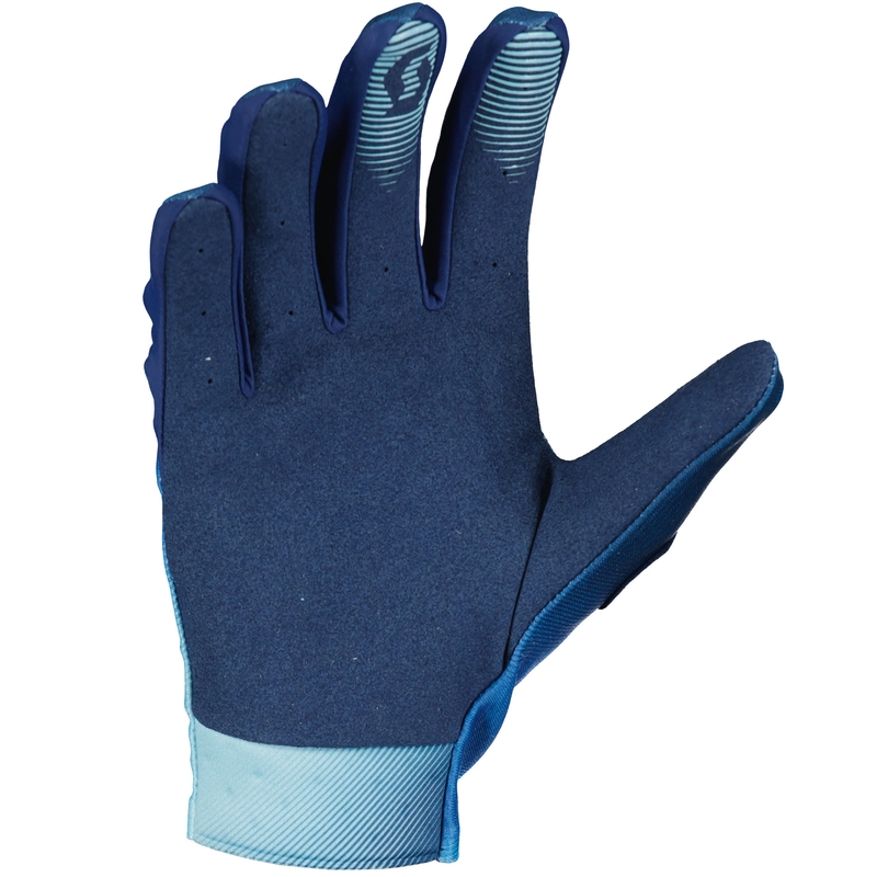 SCOTT 250 SWAP EVO motokroso pirštinės mėlynos-baltos