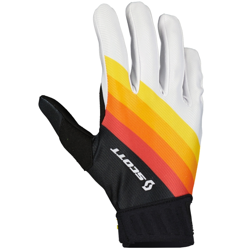 SCOTT 450 Prospect motokroso pirštinės oranžinės-geltonos