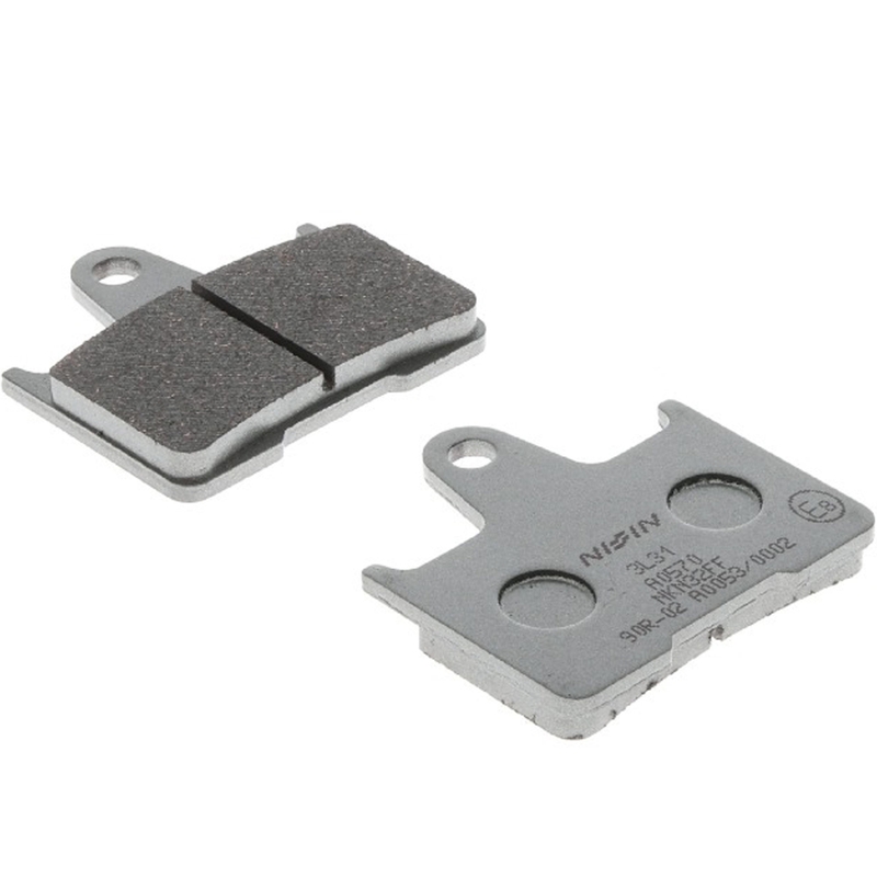 Stabdžių kaladėlės NISSIN pusiau metalinės junginio 40x53,5x8,7 mm 2 vnt.