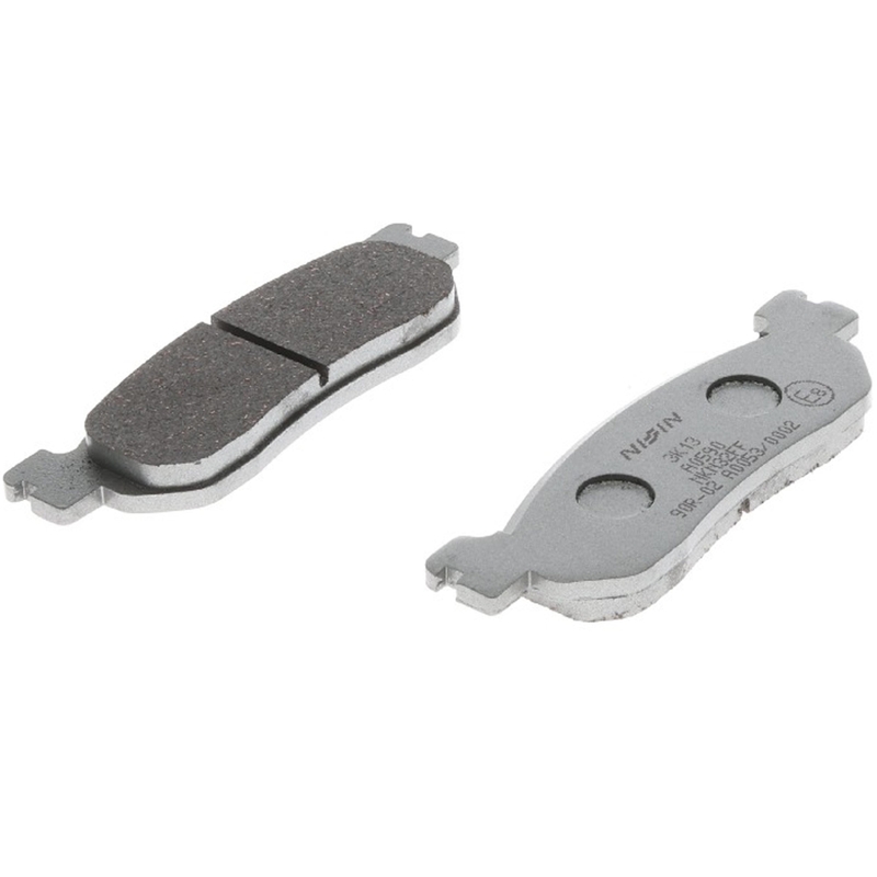 Stabdžių kaladėlės NISSIN pusiau metalinis mišinys 100x31x9 mm 2 vnt.