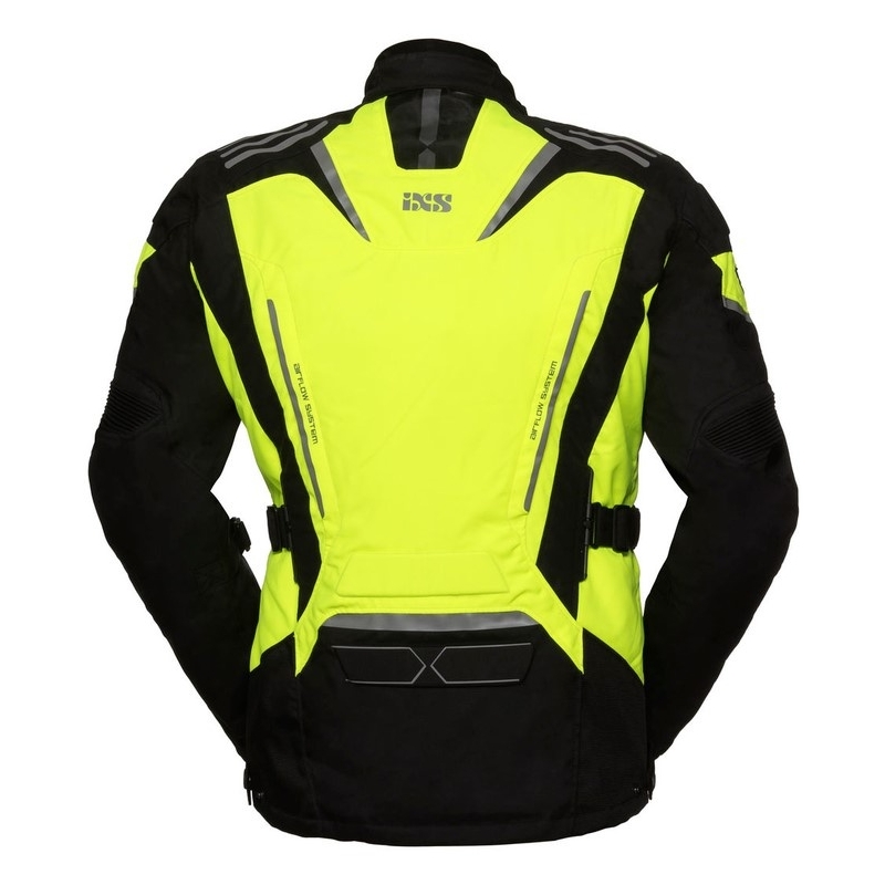 Bunda na motorku iXS Powells fluo-žluto černá
