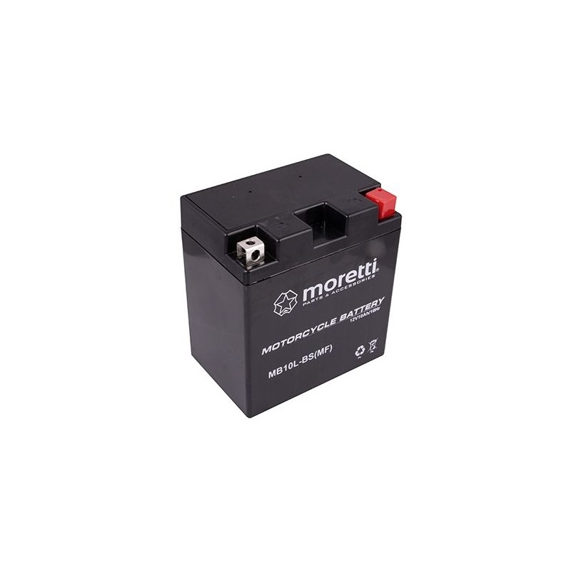 Moretti MB10L-BS priežiūros nereikalaujantis gelinis akumuliatorius, 12 V, 10 Ah