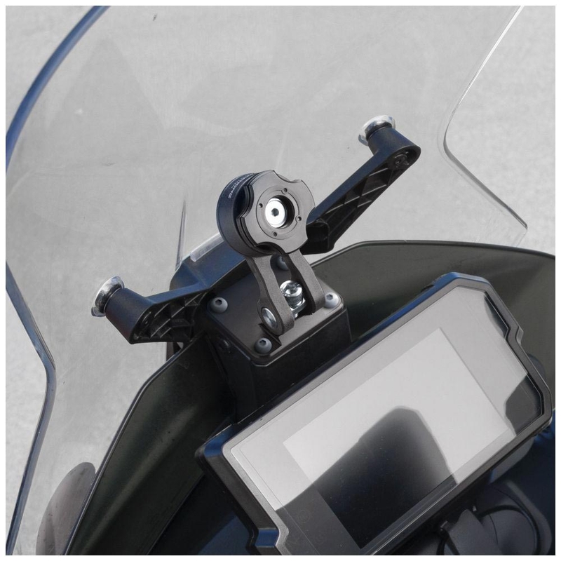 Interfono laikiklis QUIKLOX sistemai AMPS, juodas