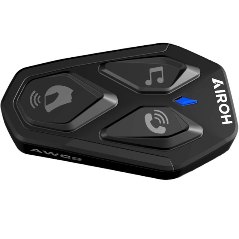 „Bluetooth“ motociklo domofonas Airoh AWC2 juodas
