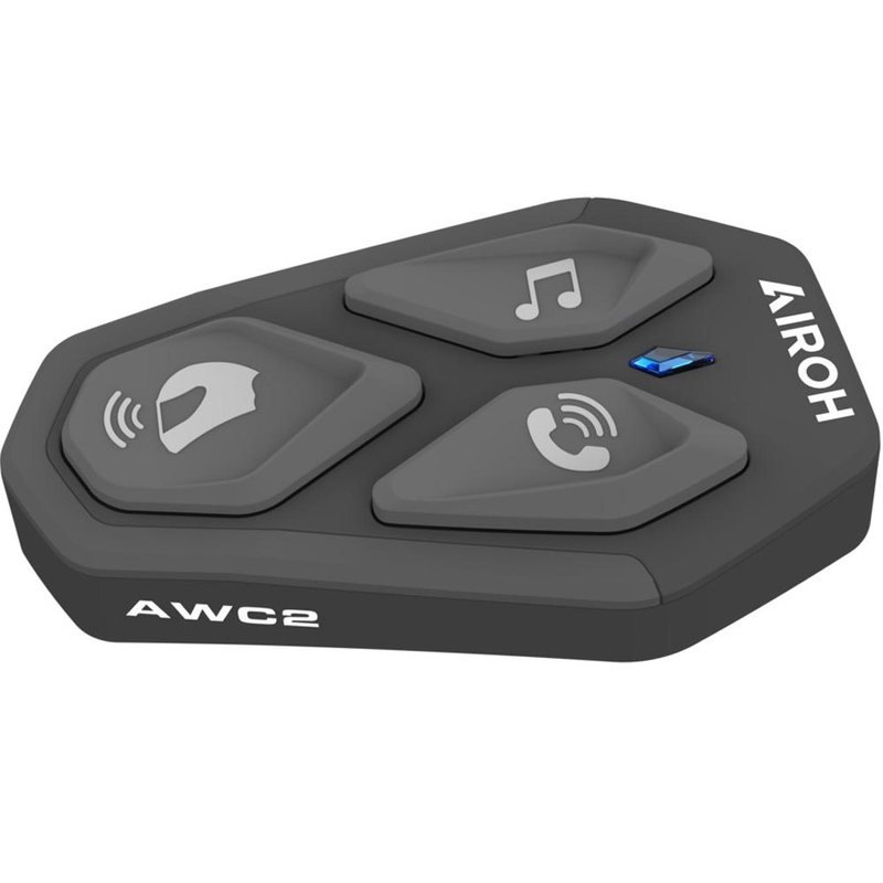 „Bluetooth“ motociklo domofonas Airoh AWC2 juodas