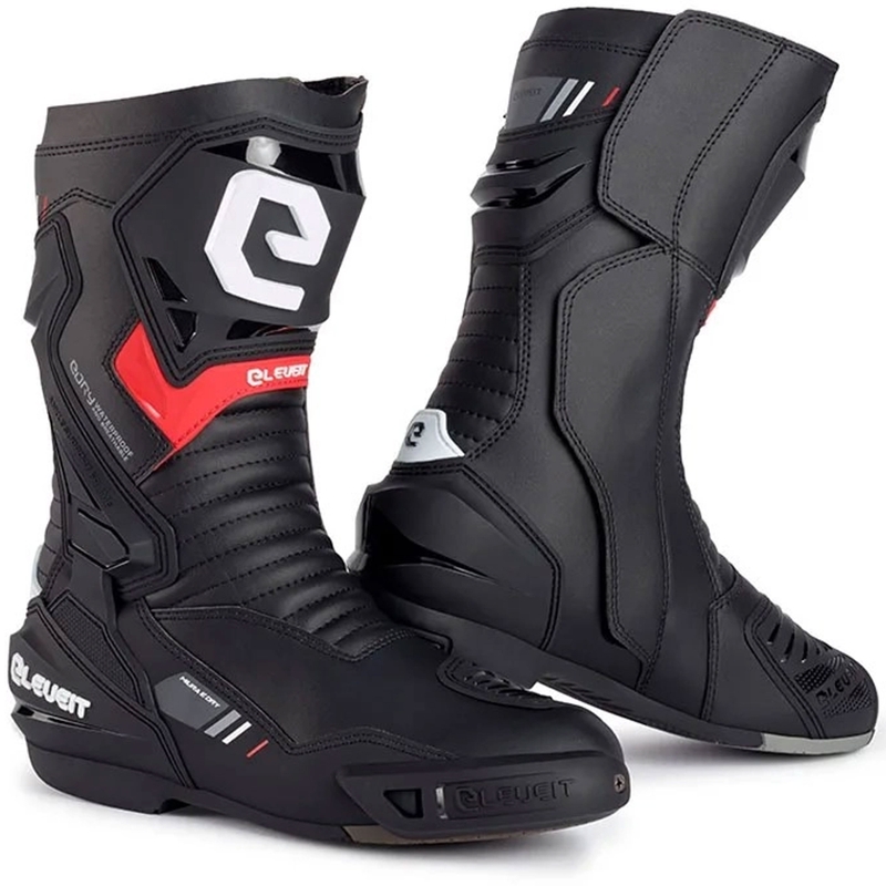 "Eleveit S Miura EVO WP" juodi motociklininko batai