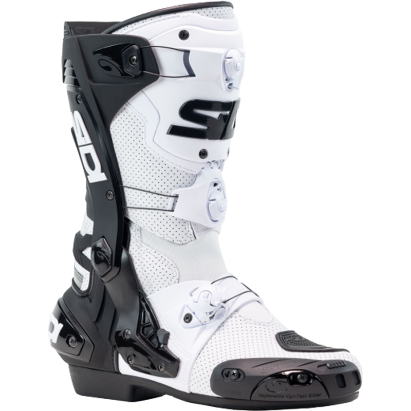 SiDi Rex Air juodai balti motociklininko batai
