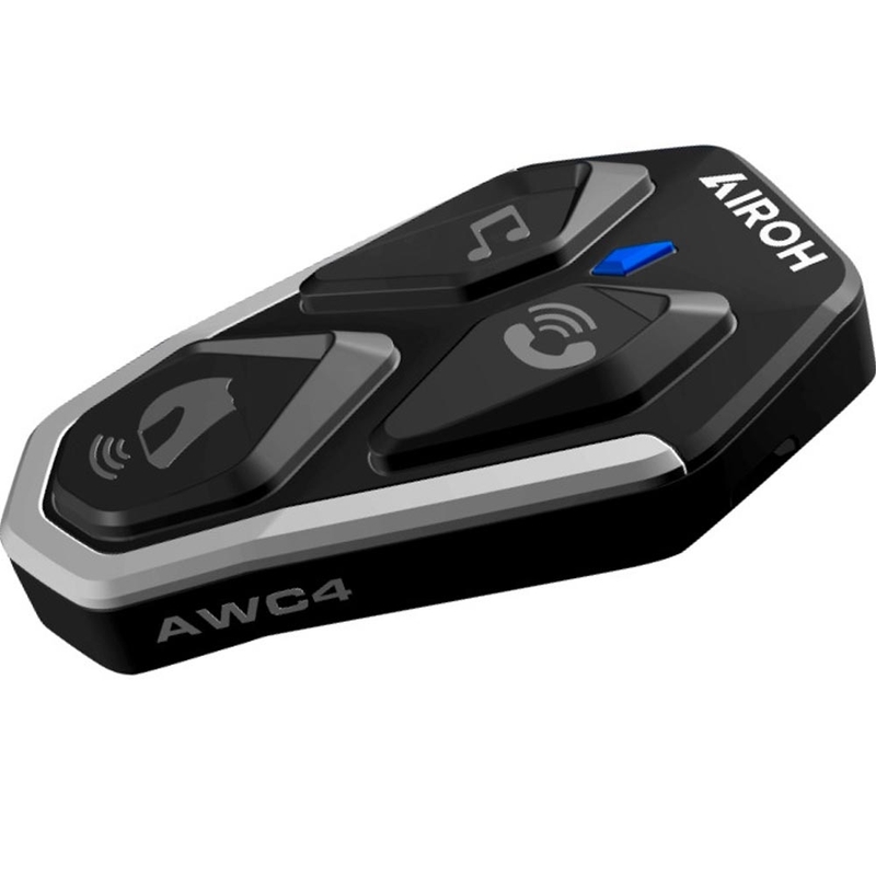 „Bluetooth“ motociklo domofonas Airoh AWC4 juodas