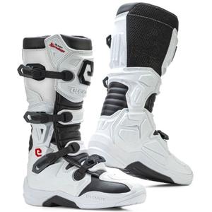 Eleveit X PRIVILEGE motociklininko batai juodai balti